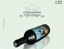 Tablet Screenshot of ifyouseekaywines.com